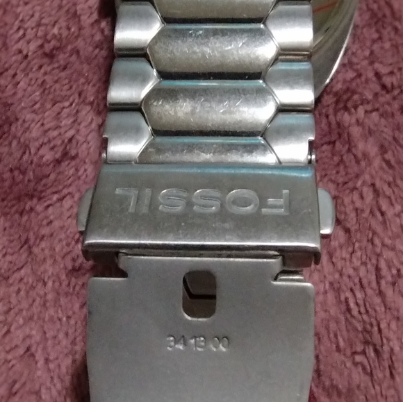 Fossil Arkitekt Gray Silver Mens Watch FS4052 Stainless - Picture 4 of 5